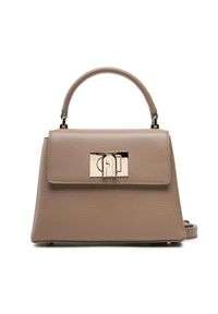 Furla Torebka 1927 WB00109-ARE000-1257S-1-007-20-BG-B Brązowy. Kolor: brązowy. Materiał: skórzane