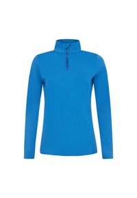 Damski polar 1/4 zip Protest Refabriz. Kolor: niebieski. Materiał: polar. Sezon: zima. Sport: narciarstwo #1