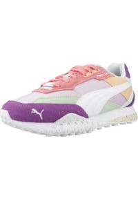 Buty Sportowe Damskie Puma Blktop Rider. Kolor: fioletowy, wielokolorowy