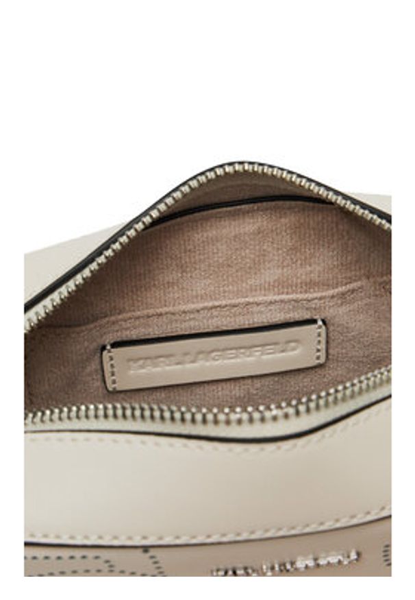 Karl Lagerfeld - KARL LAGERFELD Torebka A2W30066 Biały. Kolor: biały. Materiał: skórzane