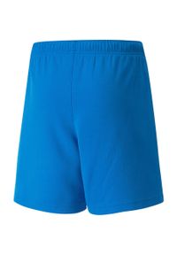 Spodenki piłkarskie dla dzieci Puma teamRISE Short Jr. Kolor: niebieski. Materiał: poliester