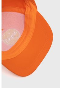 Name it - Czapka dziecięca. Kolor: pomarańczowy. Materiał: tkanina, bawełna. Wzór: aplikacja #3