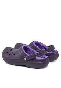 Crocs Klapki Classic Lined Clog 203591 Fioletowy. Kolor: fioletowy