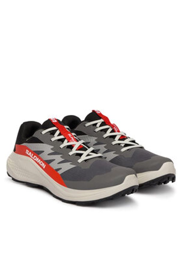 salomon - Salomon Buty do biegania Alphaglide Gore-Tex L47975300 Szary. Kolor: szary. Materiał: materiał. Technologia: Gore-Tex