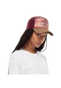 Czapka z daszkiem Buff Trucker Cap. Kolor: czerwony, wielokolorowy, brązowy