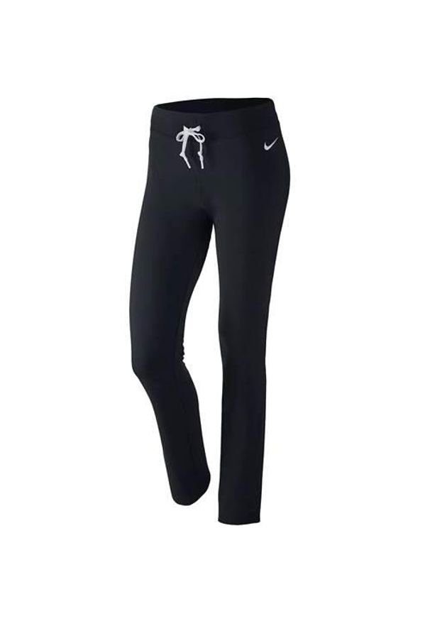 Spodnie treningowe damskie Nike Jersey Pant OH. Kolor: czarny. Materiał: jersey. Sport: fitness