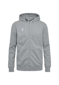 Hummel - Bluza hmlGO 2.0 ZIP HOODIE. Kolor: szary