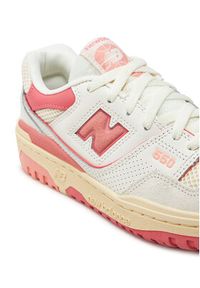 New Balance Sneakersy 550 V1 GSB550VR Biały. Kolor: biały. Materiał: skóra #3