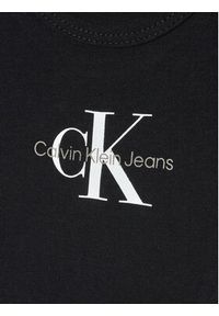 Calvin Klein Jeans Body dziecięce IN0IN00014 Czarny Regular Fit. Kolor: czarny. Materiał: bawełna