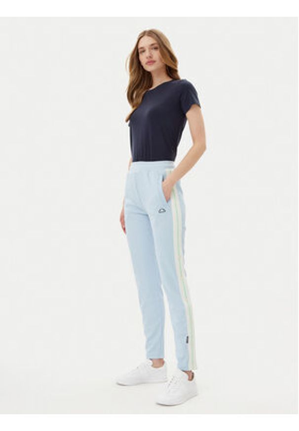 Ellesse Spodnie dresowe Teodoro SGZ21974 Błękitny Slim Fit. Kolor: niebieski. Materiał: syntetyk