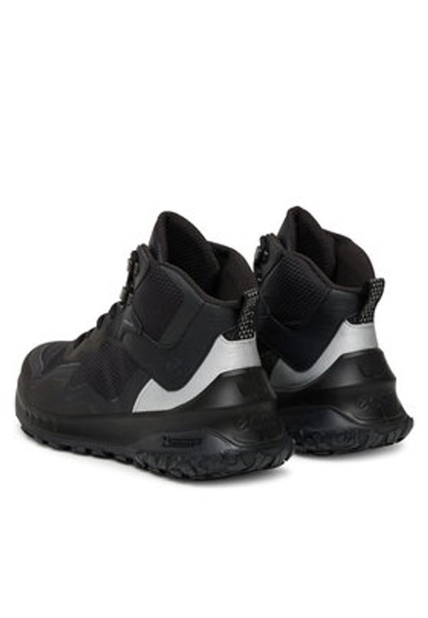 ecco - ECCO Sneakersy 82432357341 Czarny. Kolor: czarny. Materiał: materiał