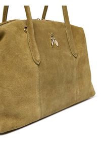 Patrizia Pepe Torebka 2B0145/L152-G626 Zielony. Kolor: zielony. Materiał: skórzane, zamszowe #6