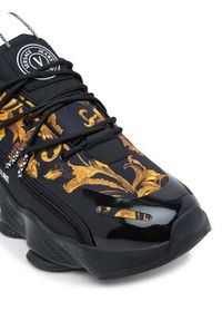 Versace Jeans Couture Sneakersy 79YA3SU2 ZSC94 G89 Czarny. Kolor: czarny. Materiał: materiał #3