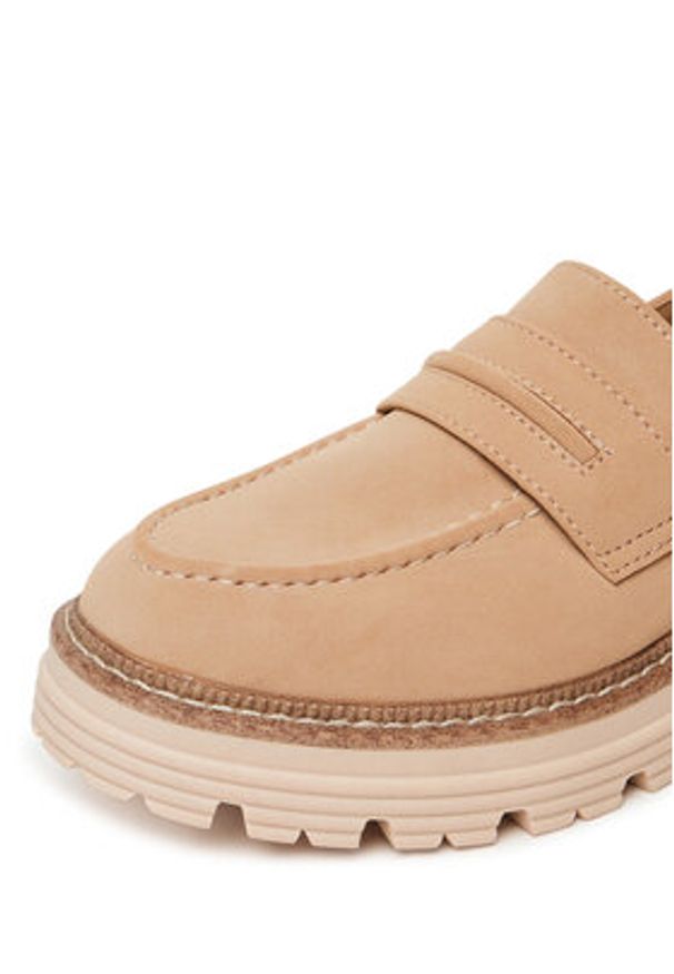 Jenny - JENNY Loafersy MOLLIE WS6211-07 Beżowy. Kolor: beżowy. Materiał: syntetyk, materiał