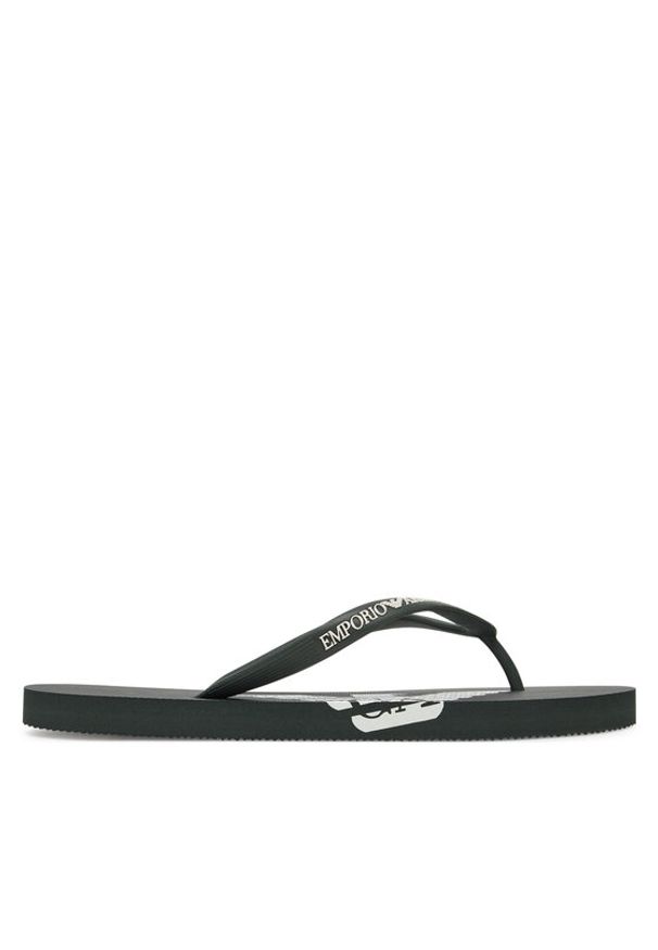 Emporio Armani Japonki XVQS08 XN746 U538 Kolorowy. Kolor: zielony. Wzór: kolorowy