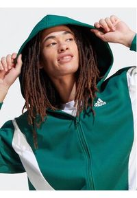 Adidas - adidas Dres Sportswear Fleece IJ6068 Zielony Regular Fit. Kolor: zielony. Materiał: dresówka, syntetyk