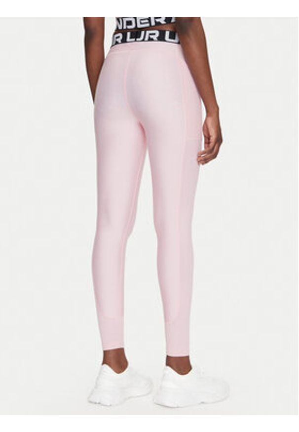 Under Armour Legginsy HeatGear 1388693 Różowy Slim Fit. Kolor: różowy. Materiał: syntetyk