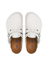 Birkenstock Klapki Kay Sl Sfb Le 1018228 Biały. Kolor: biały. Materiał: skóra #5