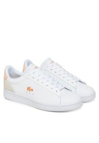 Lacoste Sneakersy Carnaby Set 748SFA0016 Biały. Kolor: biały. Materiał: skóra #5