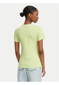 Hugo - HUGO T-Shirt Classic 50513667 Zielony jasny Slim Fit. Kolor: zielony. Materiał: bawełna #4