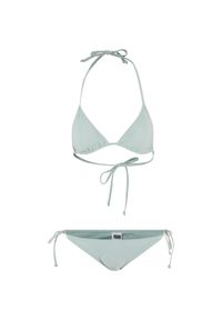 Urban Classics - Damskie Trójkątne Bikini Z Recyklingu. Kolor: zielony