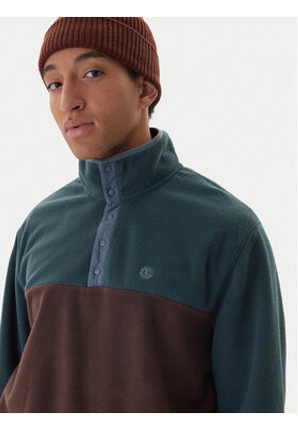 Element Polar ELYJK00222 Brązowy Regular Fit. Kolor: brązowy. Materiał: syntetyk