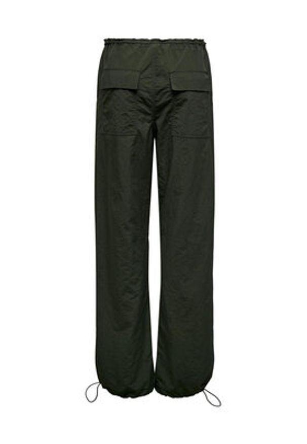 only - ONLY Spodnie materiałowe 15300275 Zielony Straight Fit. Kolor: zielony. Materiał: syntetyk