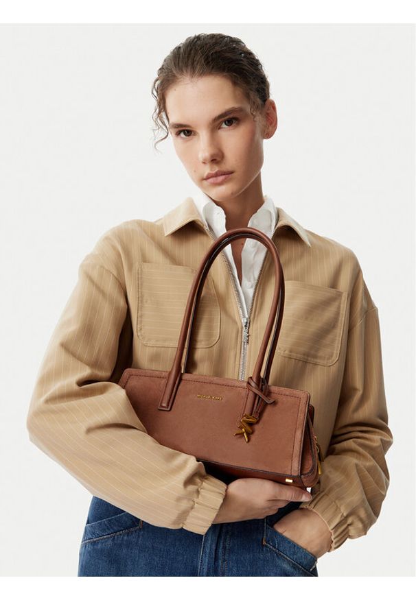 MICHAEL Michael Kors Torebka 30T6A9IT0S Brązowy. Kolor: brązowy. Materiał: skórzane
