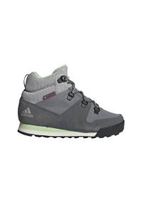 Adidas - Buty dziecięce zimowe adidas SNOWPITCH G26576 - 34. Zapięcie: sznurówki. Materiał: guma, zamsz. Technologia: ClimaWarm (Adidas). Sezon: zima. Sport: turystyka piesza #1
