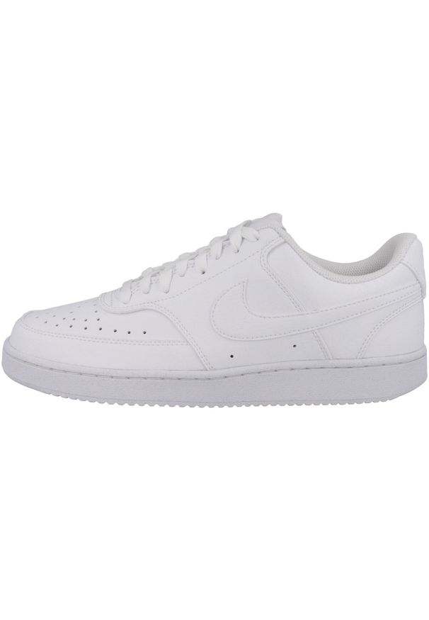 Buty do chodzenia męskie Nike Court Vision Low. Zapięcie: sznurówki. Kolor: wielokolorowy, biały. Materiał: syntetyk, materiał. Szerokość cholewki: normalna. Model: Nike Court. Sport: turystyka piesza