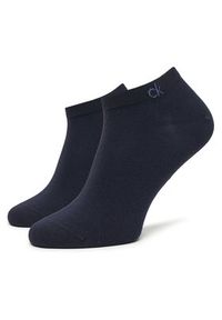 Calvin Klein Skarpety krótkie 701234366 Niebieski. Kolor: niebieski. Materiał: materiał, bawełna