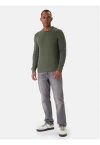 Tommy Jeans Sweter DM0DM21787 Zielony Regular Fit. Kolor: zielony. Materiał: bawełna #3