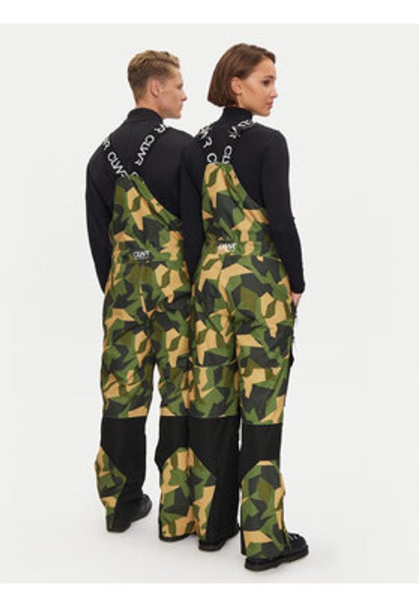 Colourwear Spodnie snowboardowe 7010296C6700 Khaki Regular Fit. Kolor: brązowy. Materiał: syntetyk. Sport: snowboard