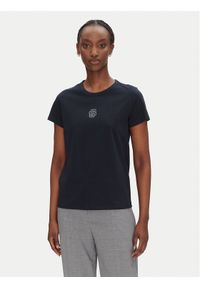 BOSS T-Shirt Eventsa7 50537598 Granatowy Regular Fit. Kolor: niebieski. Materiał: bawełna
