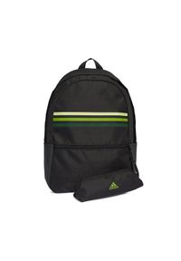 Adidas - adidas Plecak Classic Horizontal 3-Stripes Backpack HY0743 Czarny. Kolor: czarny. Materiał: materiał #1
