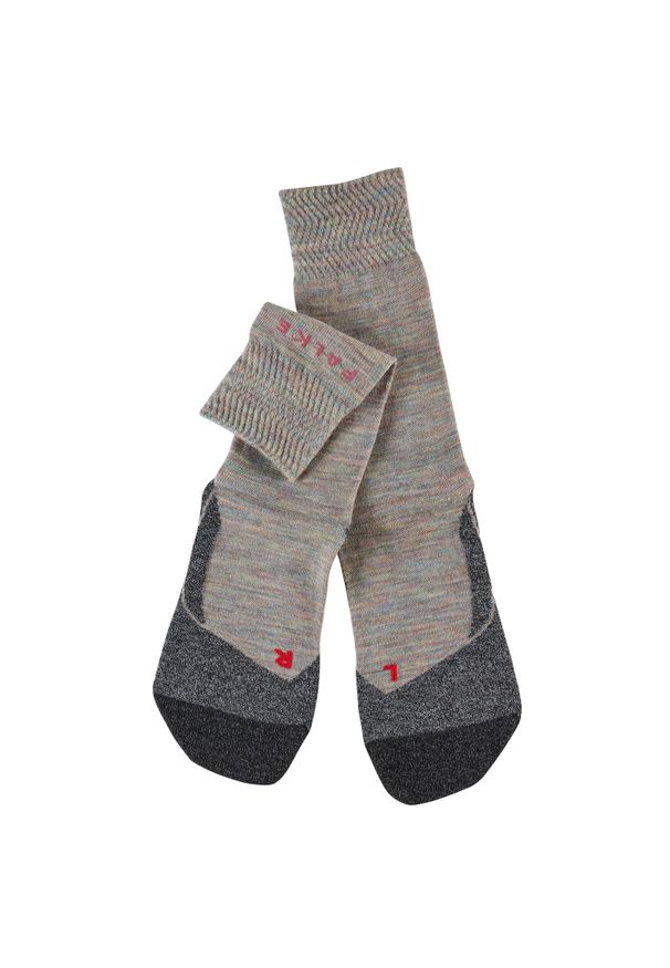 Skarpetki damskie Falke TK2 Melange. Kolor: szary, wielokolorowy, zielony