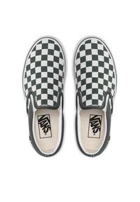 Vans Tenisówki Classic Slip-On VN0A33TB9HO1 Zielony. Zapięcie: bez zapięcia. Kolor: zielony. Materiał: materiał #5