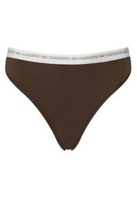 Lacoste Komplet stringów 8F1341 Kolorowy. Materiał: bawełna. Wzór: kolorowy #9