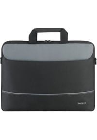 Torba na laptopa TARGUS Intellect Topload 15.6 cali Czarno-szary (TBT238EU). Kolor: czarny, wielokolorowy, szary. Materiał: materiał #1