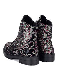 Rieker Trzewiki Z2841-90 Kolorowy. Materiał: materiał. Wzór: kolorowy #5