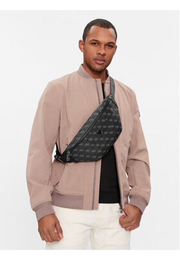 Guess Nerka HMEVZL P3431 Czarny. Kolor: czarny. Materiał: skóra