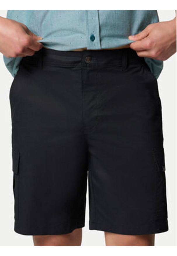 columbia - Columbia Szorty sportowe Rapid Rivers™ 2120661 Czarny Regular Fit. Kolor: czarny. Materiał: bawełna