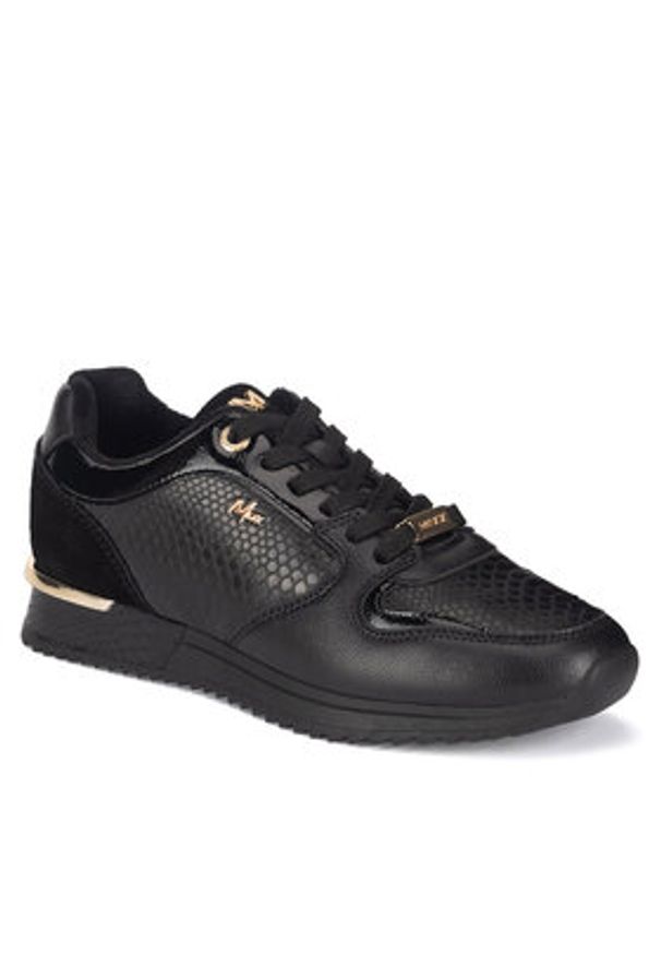 MEXX Sneakersy CEO-MI001008343W Czarny. Kolor: czarny. Materiał: skóra