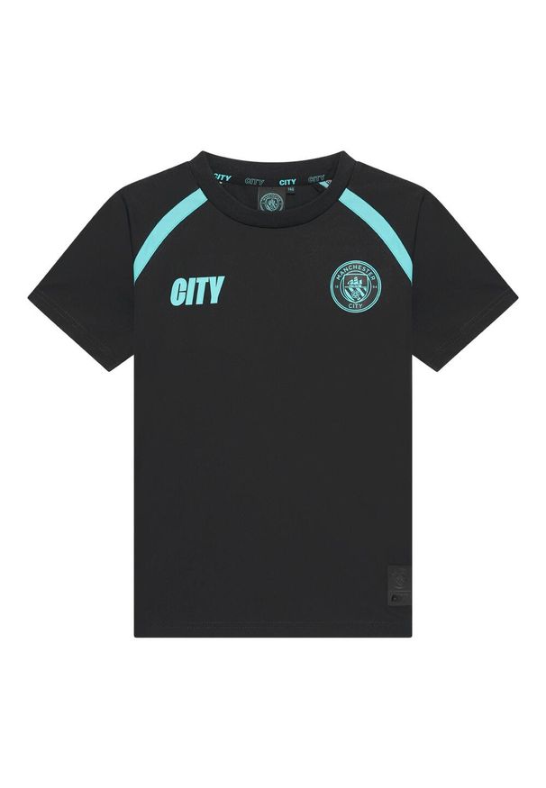 MANCHESTER CITY - Koszulka Wyjazdowa Manchester City 25/26 Męska. Kolor: czarny. Materiał: poliester. Sport: piłka nożna