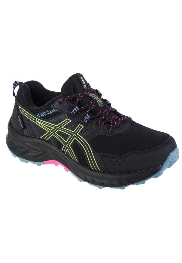 Buty Asics Gel-Venture 9 Waterproof W 1012B519-002 czarne. Kolor: czarny. Materiał: materiał, syntetyk. Szerokość cholewki: normalna