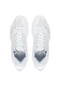 Mizuno Buty halowe Wave Mirage 5 X1GB2350 Biały. Kolor: biały. Materiał: skóra. Model: Mizuno Wave #3