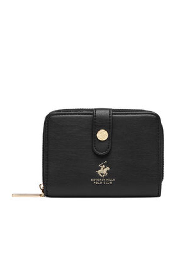 Beverly Hills Polo Club Portfel CEO-BHPC-W1-004-SS26 Czarny. Kolor: czarny. Materiał: materiał