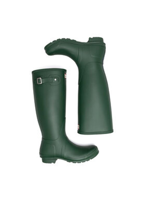 Hunter Kalosze HFRW0005242 Zielony. Kolor: zielony. Materiał: kauczuk
