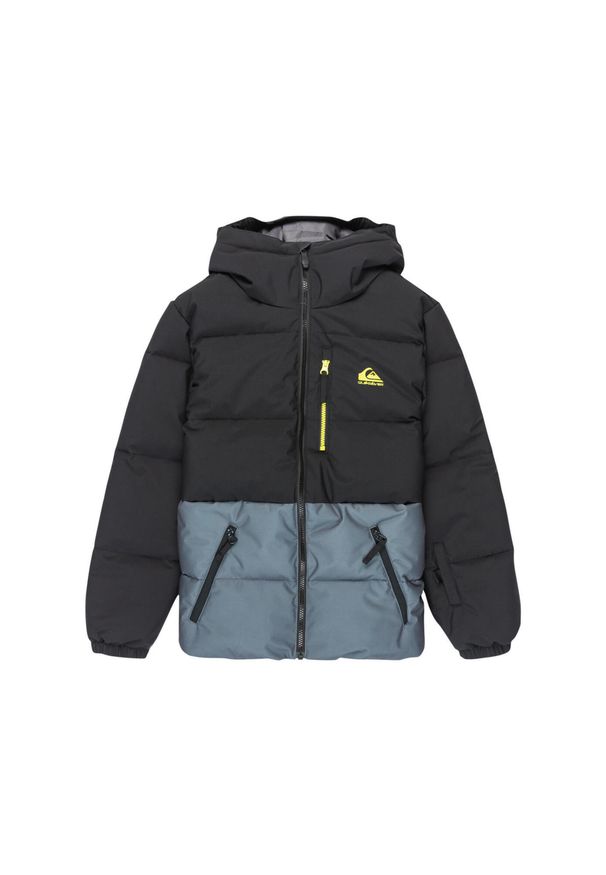 Quiksilver - Kurtka do sportów zimowych techniczna dla Chłopców HIGHLAND. Kolor: czarny. Materiał: poliester, materiał. Sezon: zima. Sport: narciarstwo