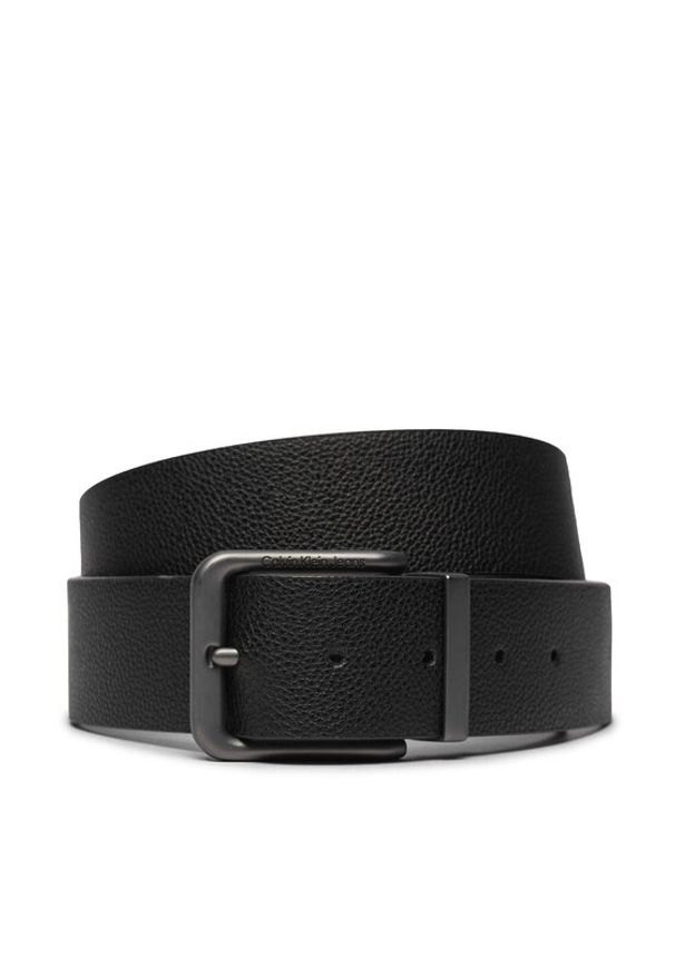 Calvin Klein Jeans Pasek Męski Classic R Lthr Belt Rev/Adj 40Mm K50K511419 Czarny. Kolor: czarny